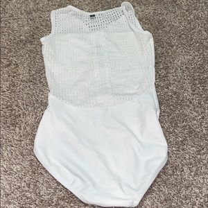 White leotard (used)